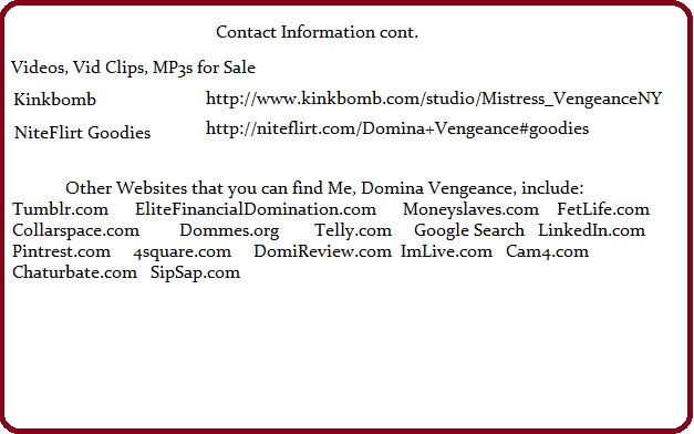 Contact Information1.1